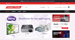 Desktop Screenshot of directron.com